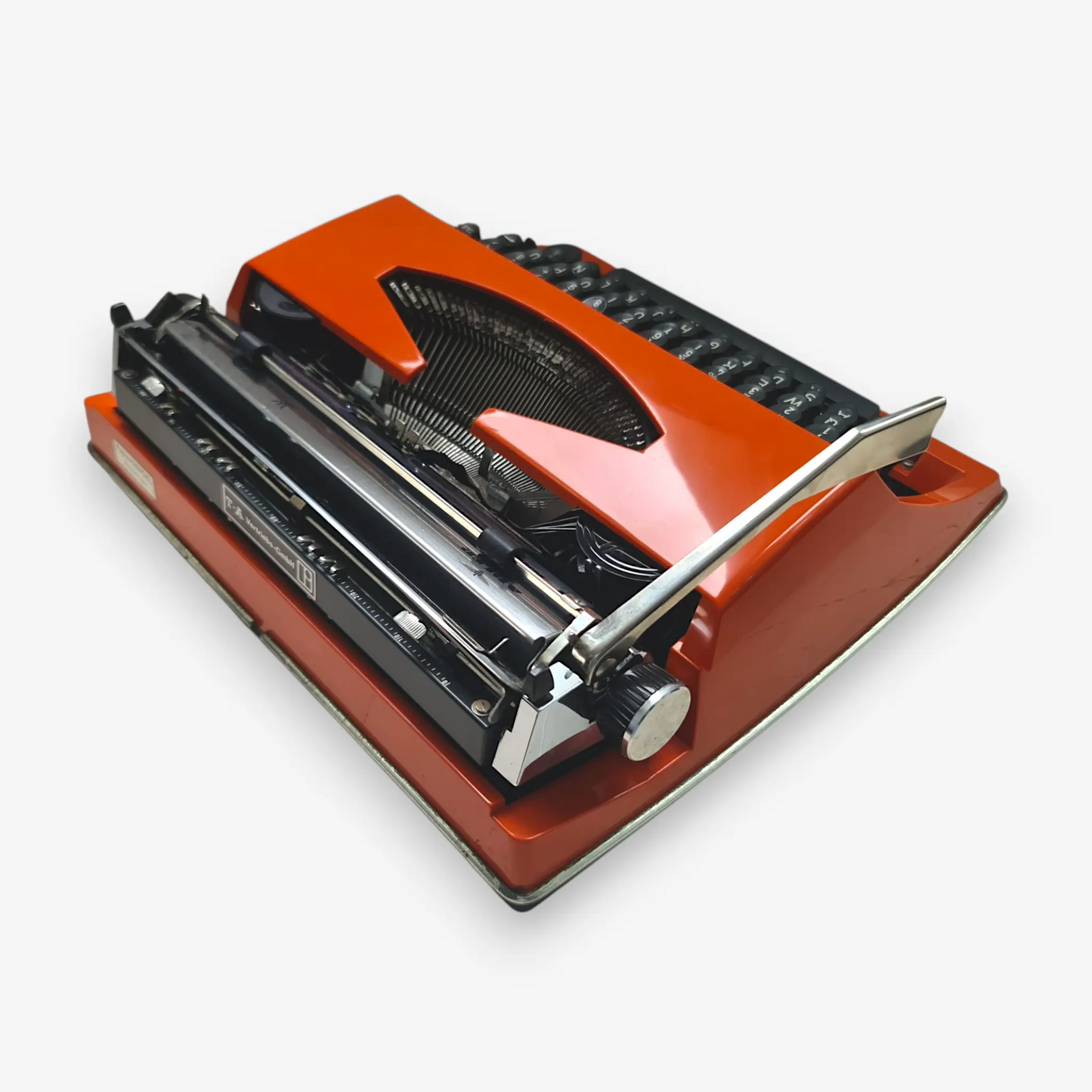Adler Contessa DeLuxe Typewriter, Portable Vintage QWERTY Typewriter - ElGranero Typewriter.Company