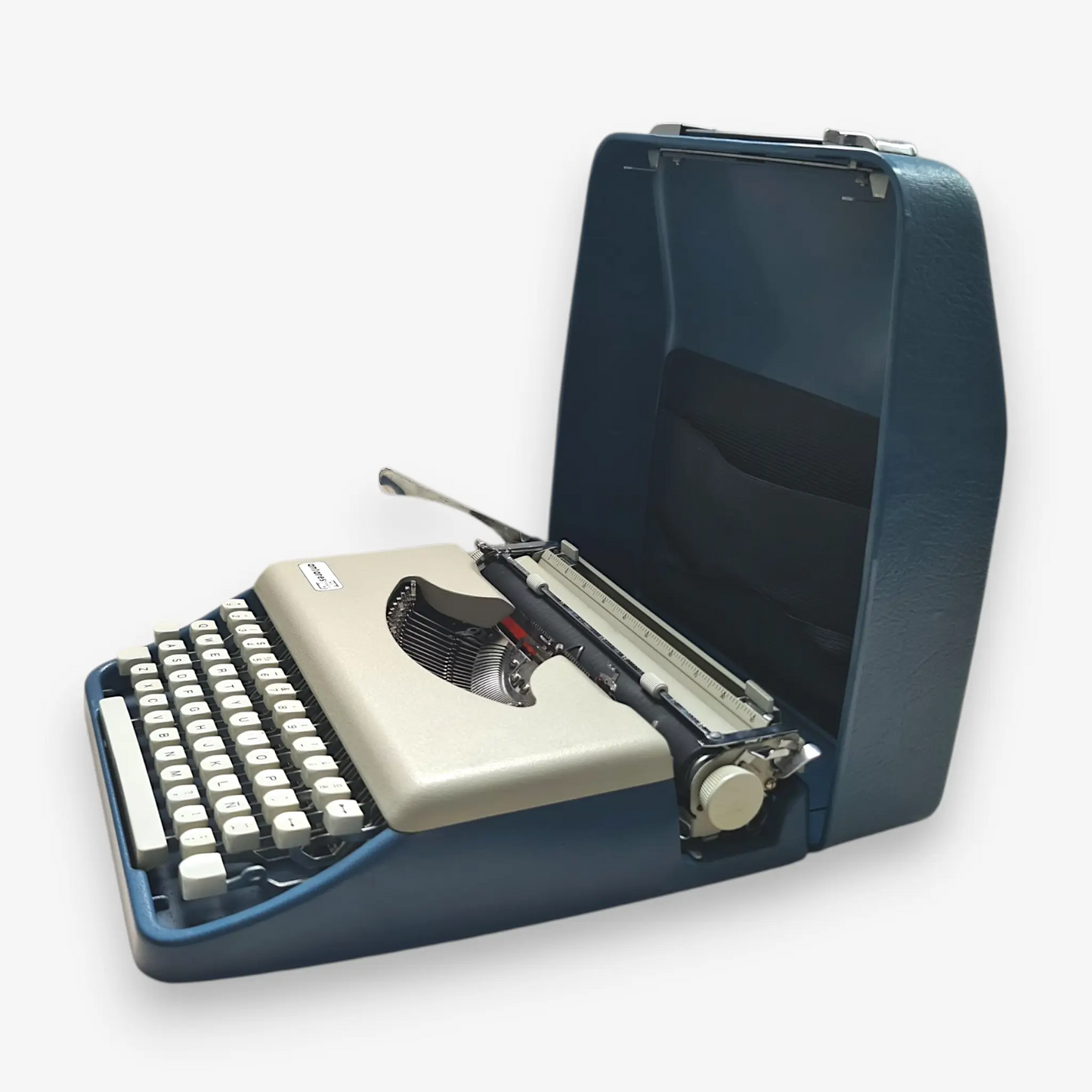 Antares Compact Typewriter, QWERTY working vintage typewriter ElGranero Typewriter.Company