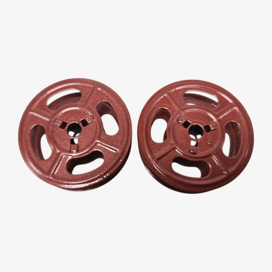 Burgundy Metal Universal Ribbon Spools for Typewriters El Granero Typewriter.Company