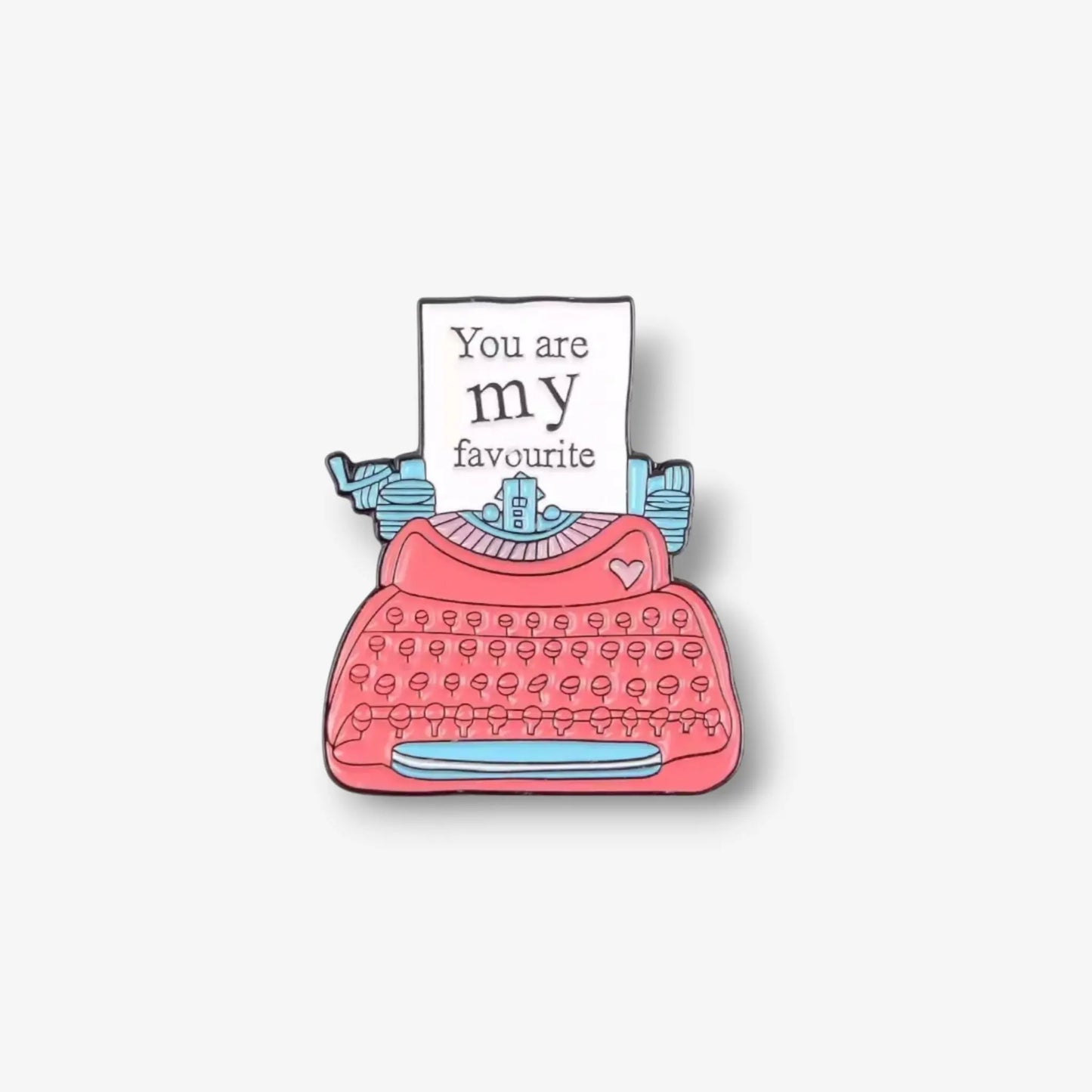 Buy a typewriter and get 1 Vintage Typewriter Enamel Pin as a Gift! ElGranero Typewriter.Company