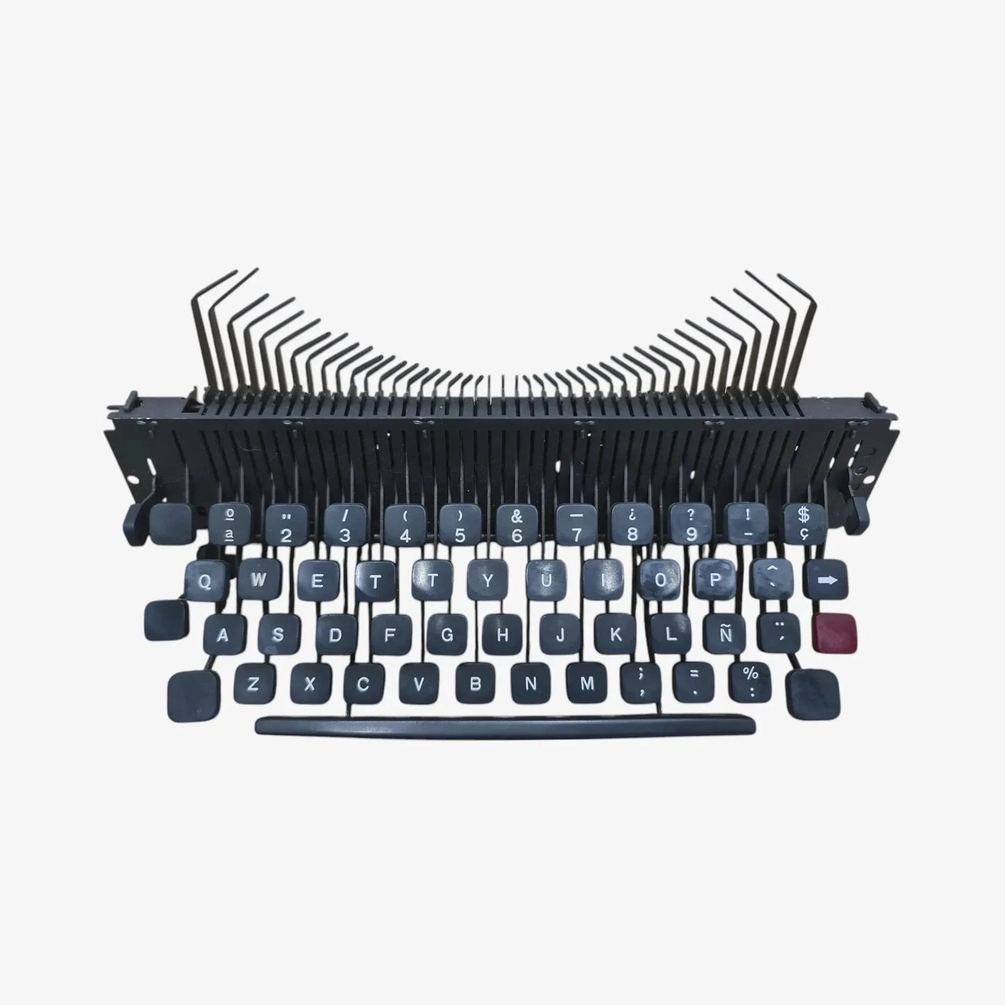 Original Olivetti Lettera 32, 25, 35, 31 Typewriter Basket, QWERTY Ñ - ElGranero Typewriter.Company