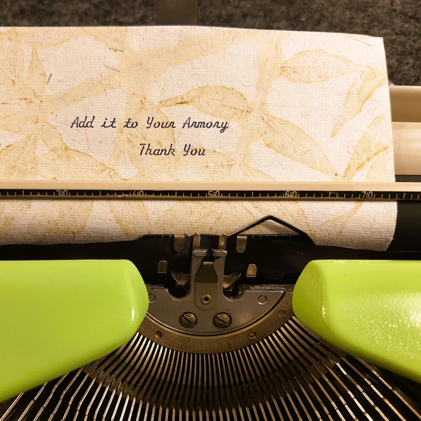Gift Wrapping & Personal Touches  ElGranero Typewriter.Company
