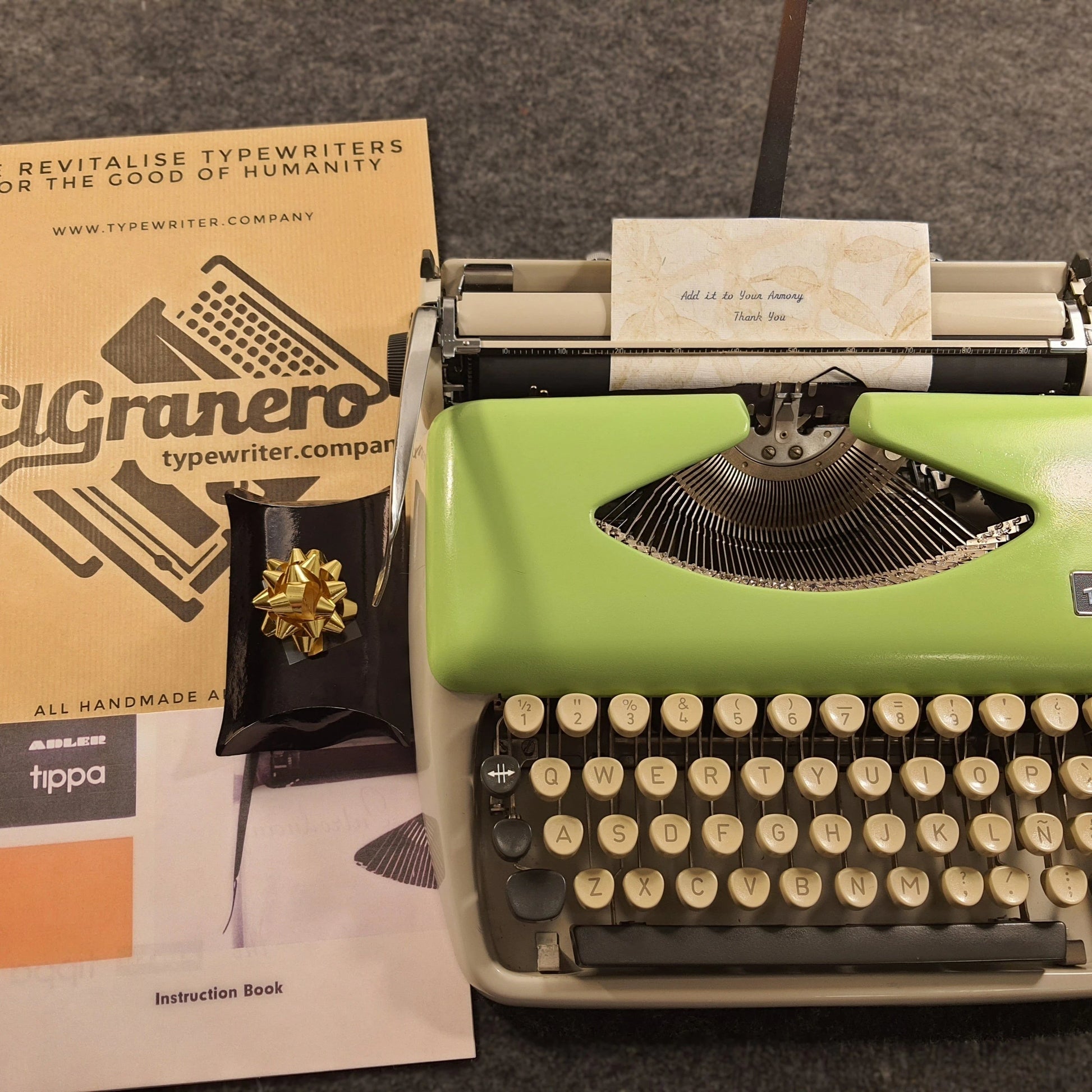 Gift Wrapping & Personal Touches  ElGranero Typewriter.Company