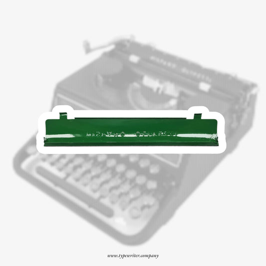 Hispano-Olivetti Studio 46 Original Paper Green Table / Paper Scale Plate – Typewriter Spare Part ElGranero Typewriter.Company