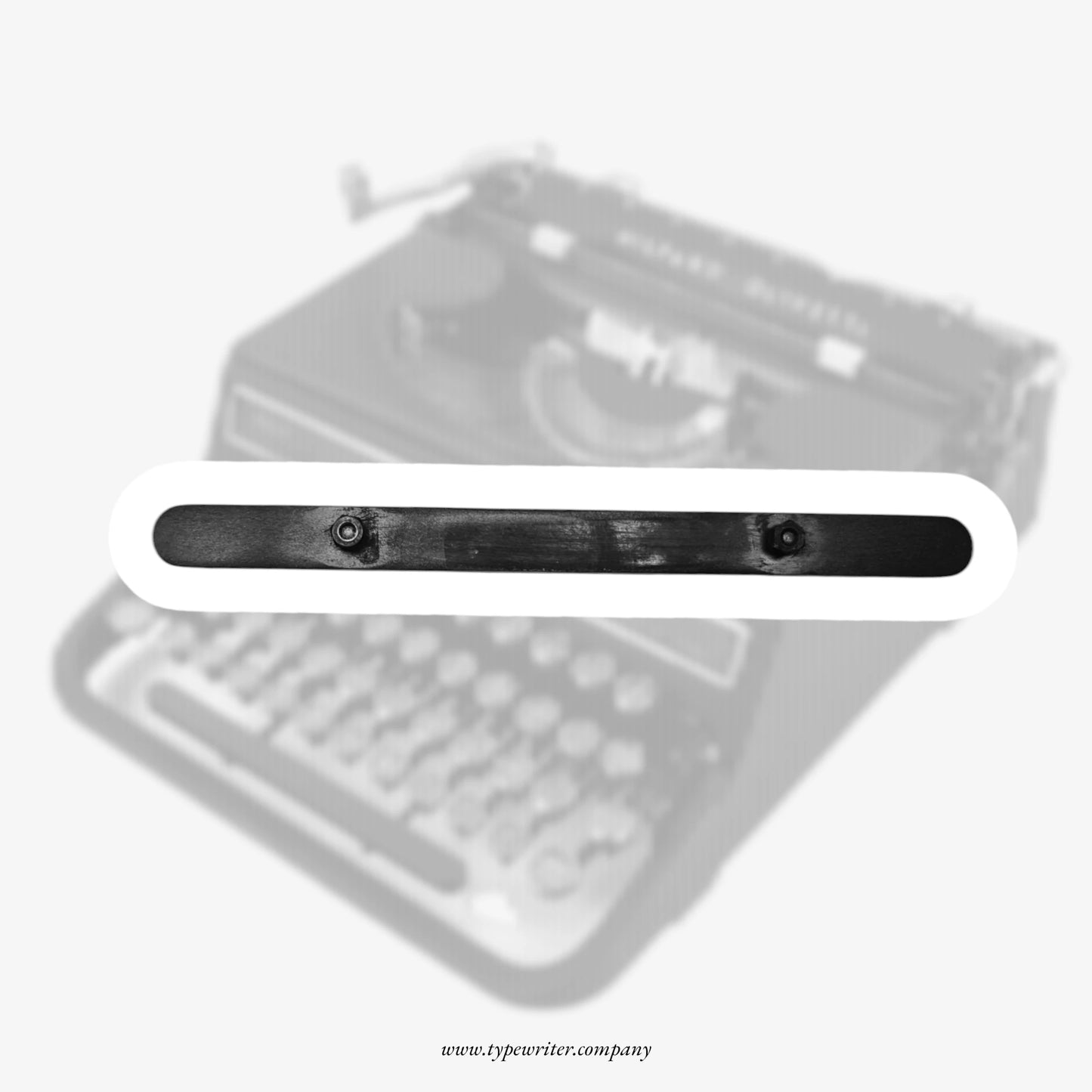 Hispano-Olivetti Studio 46, 42 Original Black Space Bar / Typewriter Spare Part ElGranero Typewriter.Company