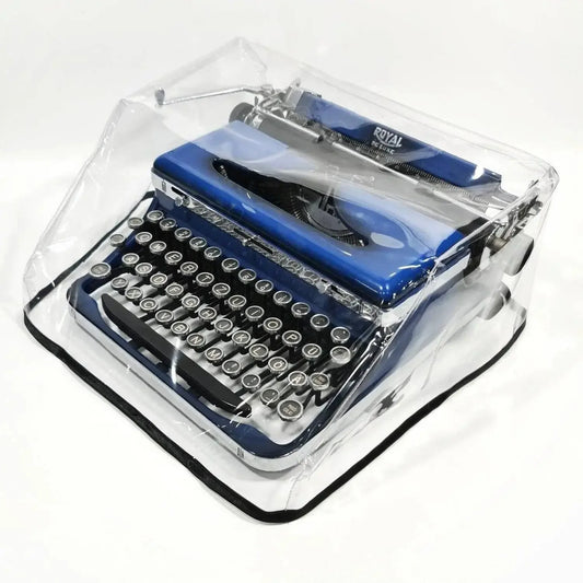 MEDIUM Transparent Dust Cover for Royal P, A, O, Typewriter - ElGranero Typewriter.Company