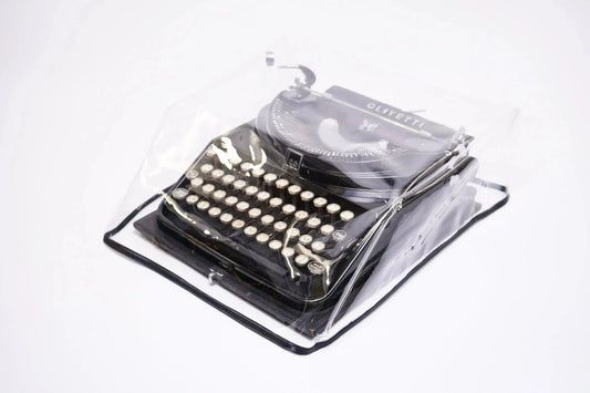 MEDIUM Typewriter Dust Cover for Olivetti MP1 / Ico Transparent - ElGranero Typewriter.Company