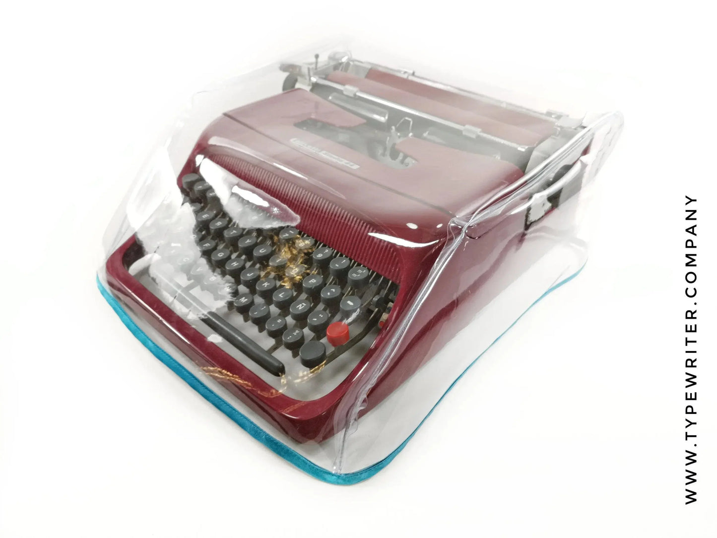 MEDIUM Typewriter Dust Cover for Olivetti Studio 44, Transparent - ElGranero Typewriter.Company