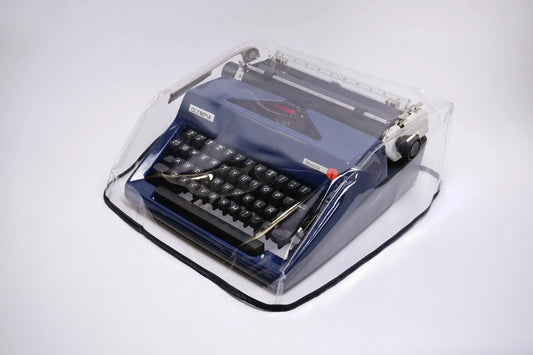 MEDIUM Typewriter Dust Cover for Olympia SM, Transparent - ElGranero Typewriter.Company