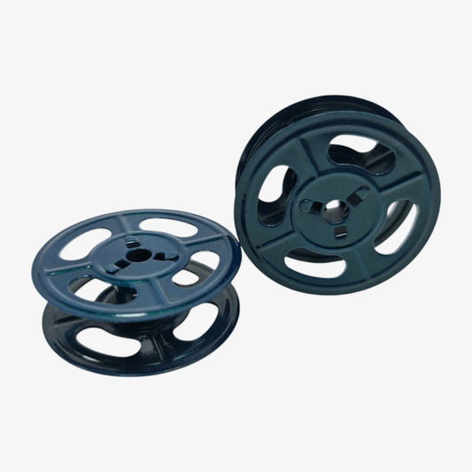Navy Blue Metal Universal Ribbon Spools for Typewriters (Copy) El Granero Typewriter.Company
