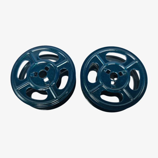Navy Blue Metal Universal Ribbon Spools for Typewriters (Copy) El Granero Typewriter.Company