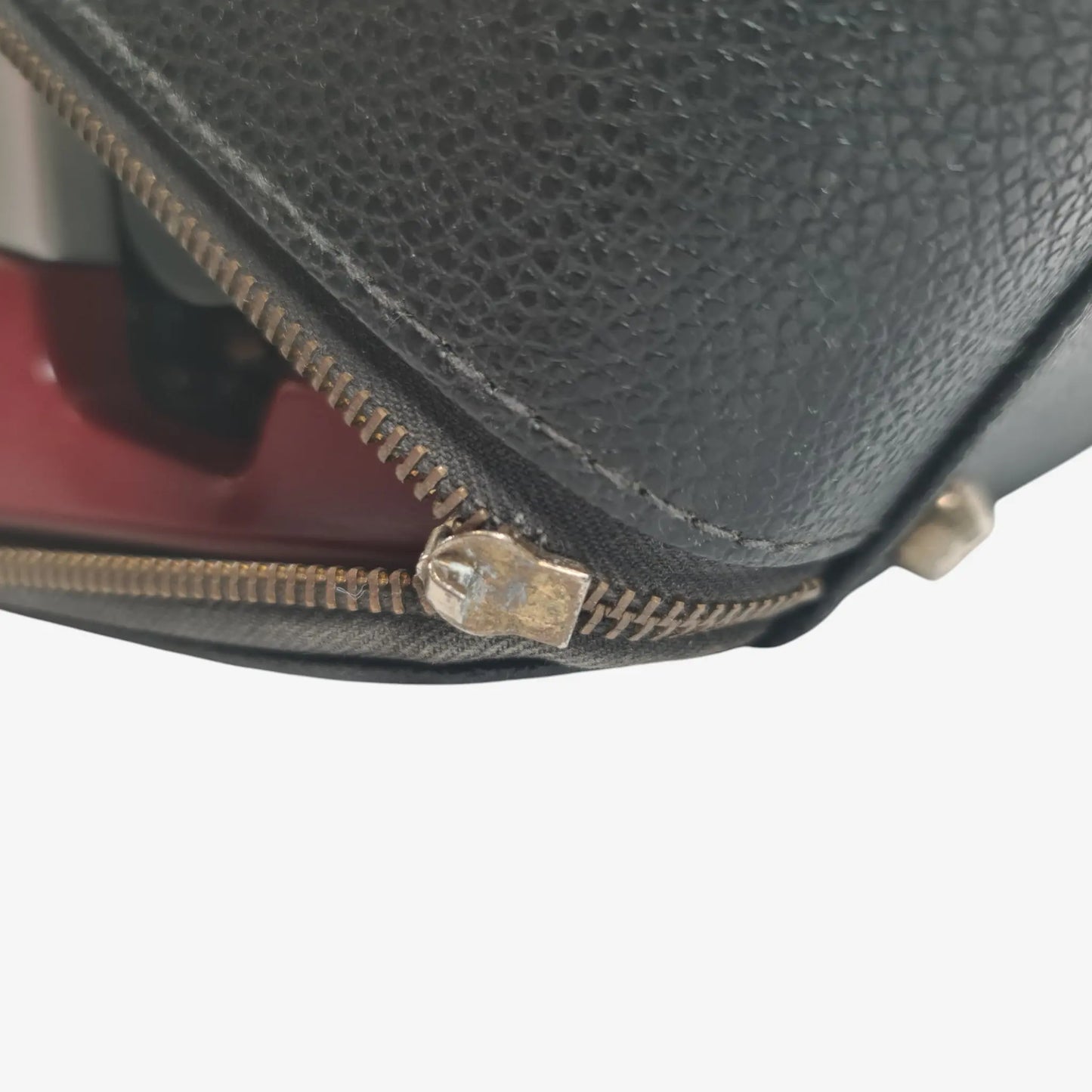 Olympia SF Vintage Manual Typewriter, Burgundy Silver QWERTZ, Restored - ElGranero Typewriter.Company