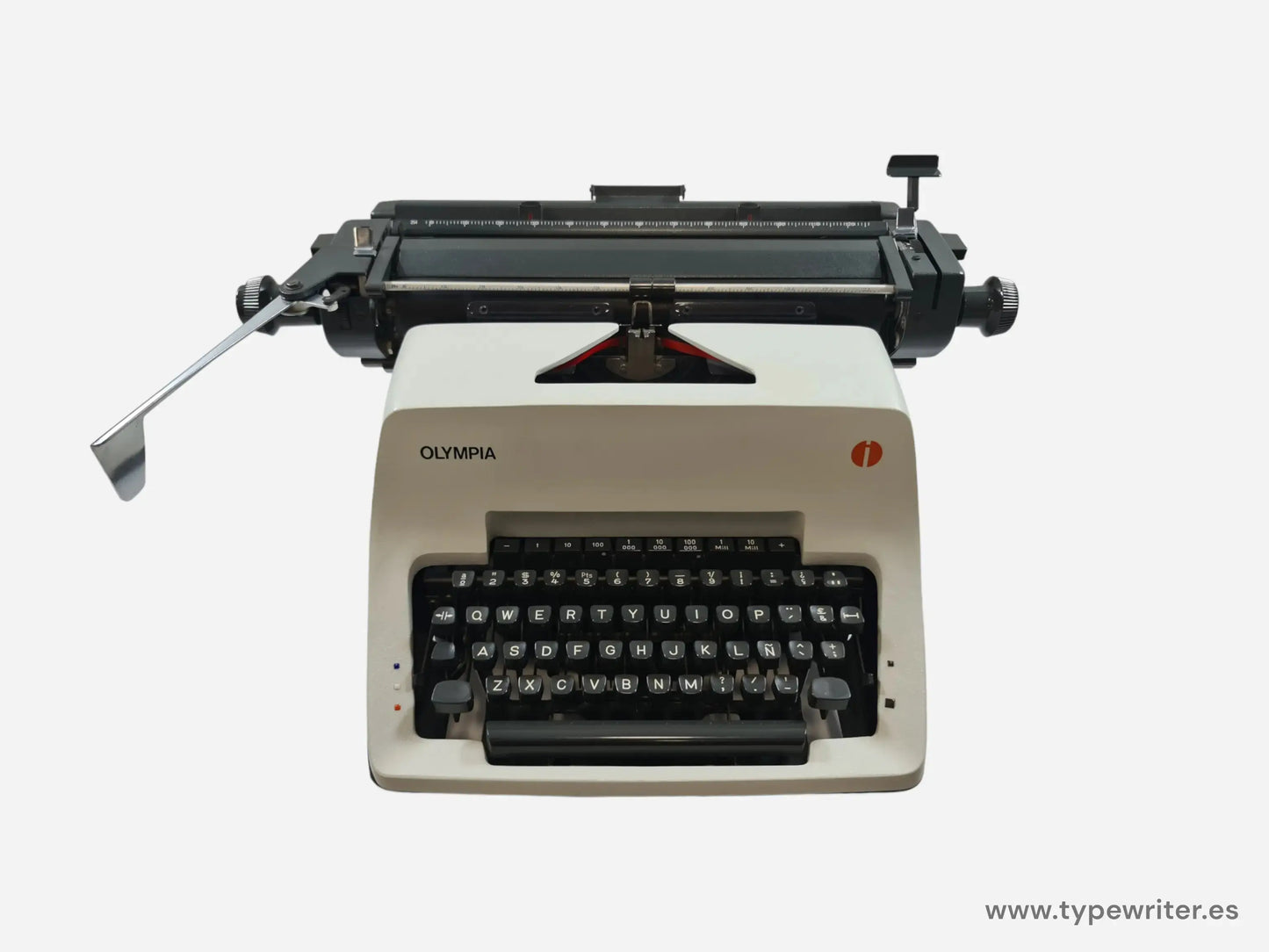 Olympia SG 3, carriage A3, manual refurbished typewriter, vintage - ElGranero Typewriter.Company
