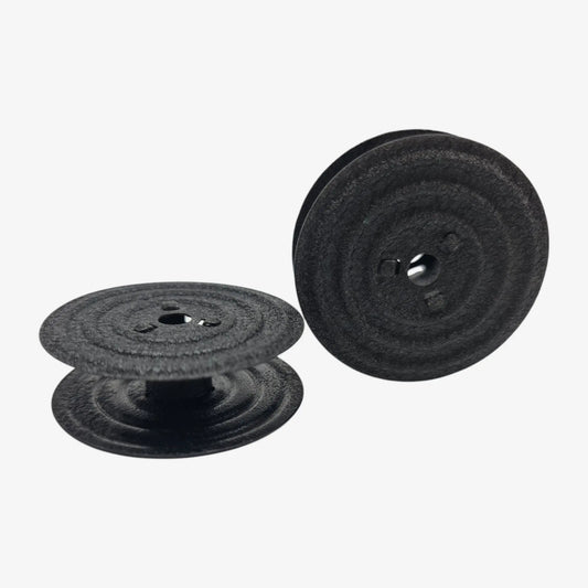 Original Vintage Black Metal Ribbon Spools for Hermes Typewriters (Copy) El Granero Typewriter.Company