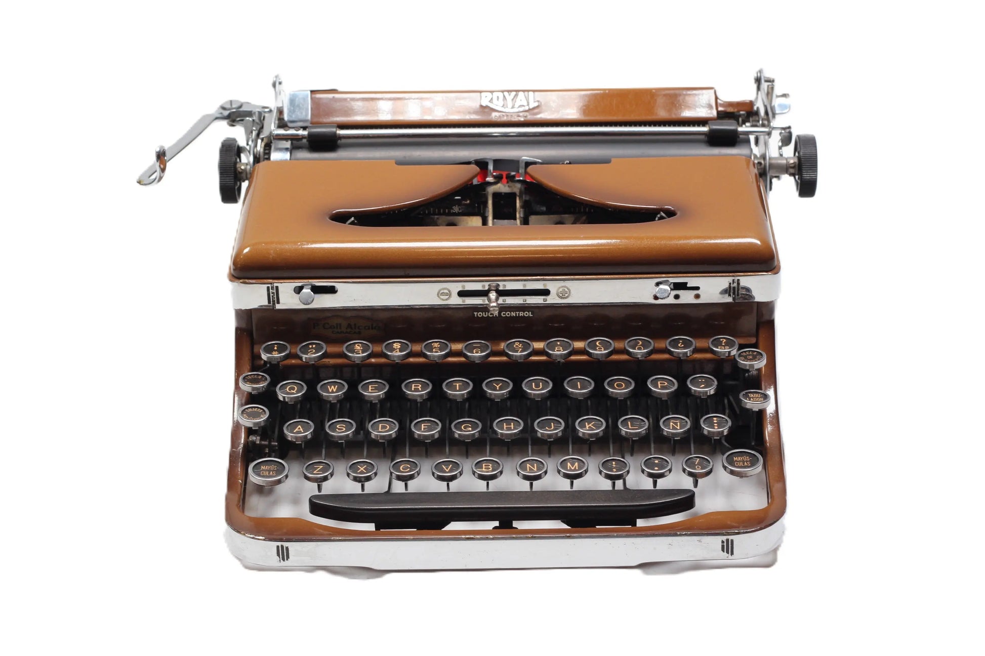 Royal Quiet, Very Rare Font and Colour, Vintage Manual Typewriter Serviced - ElGranero Typewriter.Company