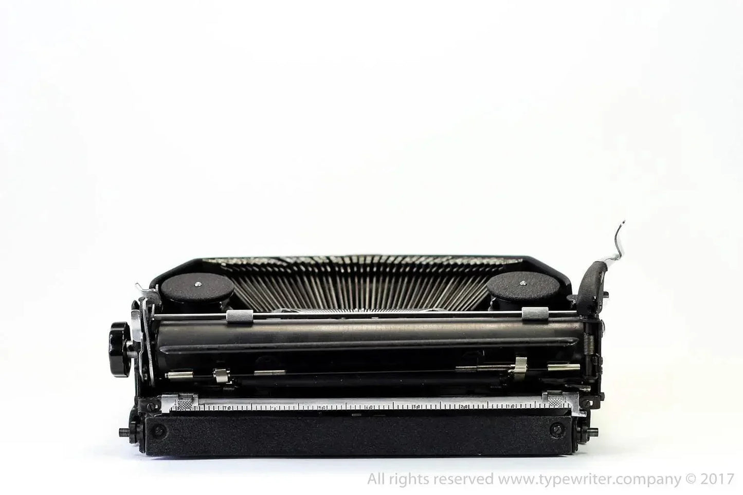 SOLD! Olivetti ICO MP1 Original Black Vintage Manual Typewriter, Serviced - ElGranero Typewriter.Company