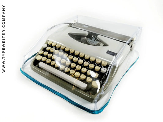 SMALL Typewriter Dust Cover for Adler/ Triumph Tippa, Transparent - ElGranero Typewriter.Company