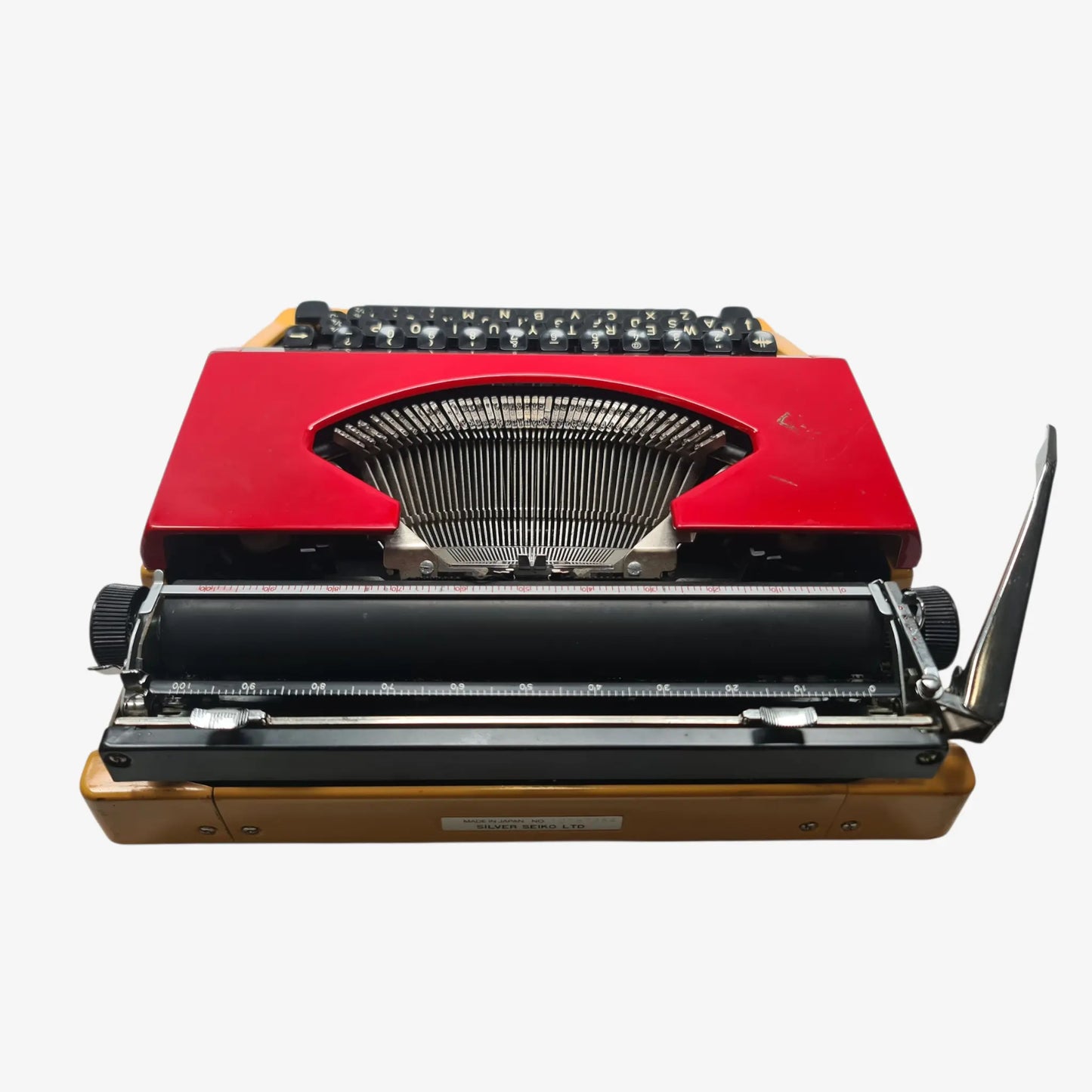 Silver-Reed Seventy- Restored 1970s Portable Typewriter (QWERTY, Elite Typeface) ElGranero Typewriter.Company