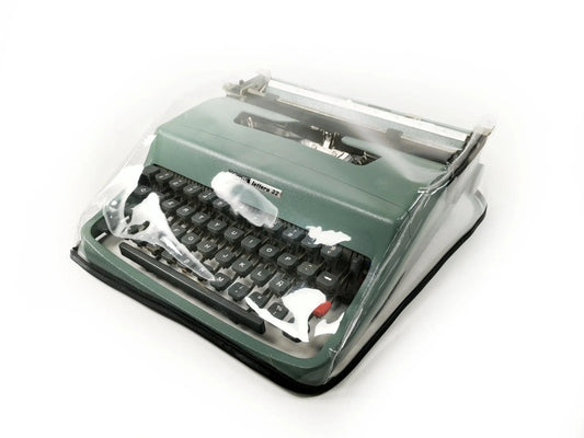 SMALL Transparent Typewriter Dust Cover for Olivetti Lettera 32 / 22 - ElGranero Typewriter.Company