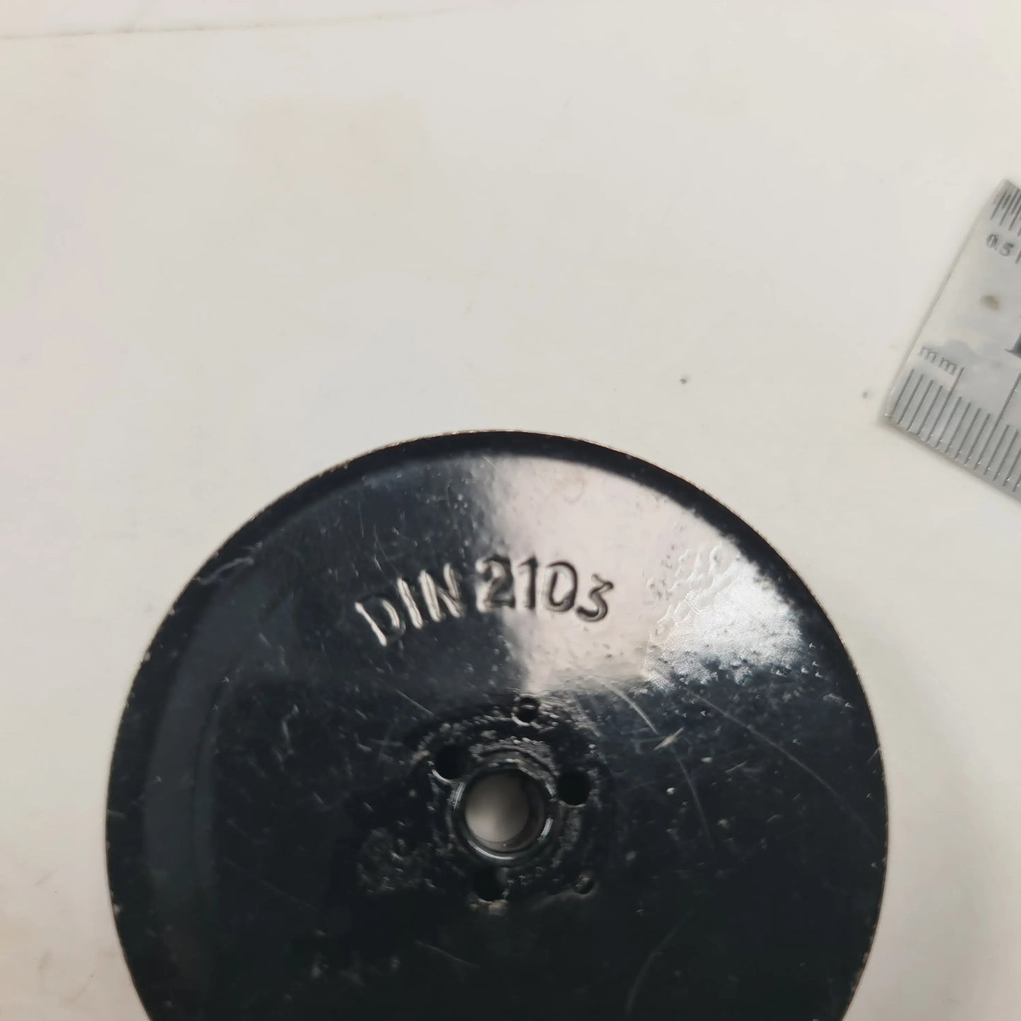 Universal Original Vintage Black Metal Ribbon Spools for German Typewriters DIN 2103 El Granero Typewriter.Company