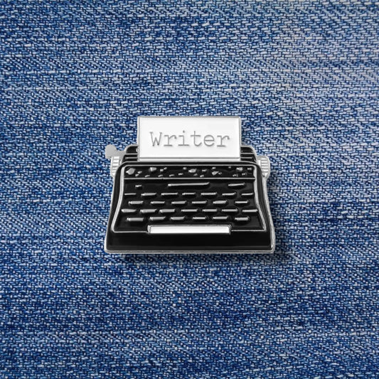 Vintage Typewriter Enamel Pin - Gift for Writer - Souvenir - Typewriter Pin ElGranero Typewriter.Company