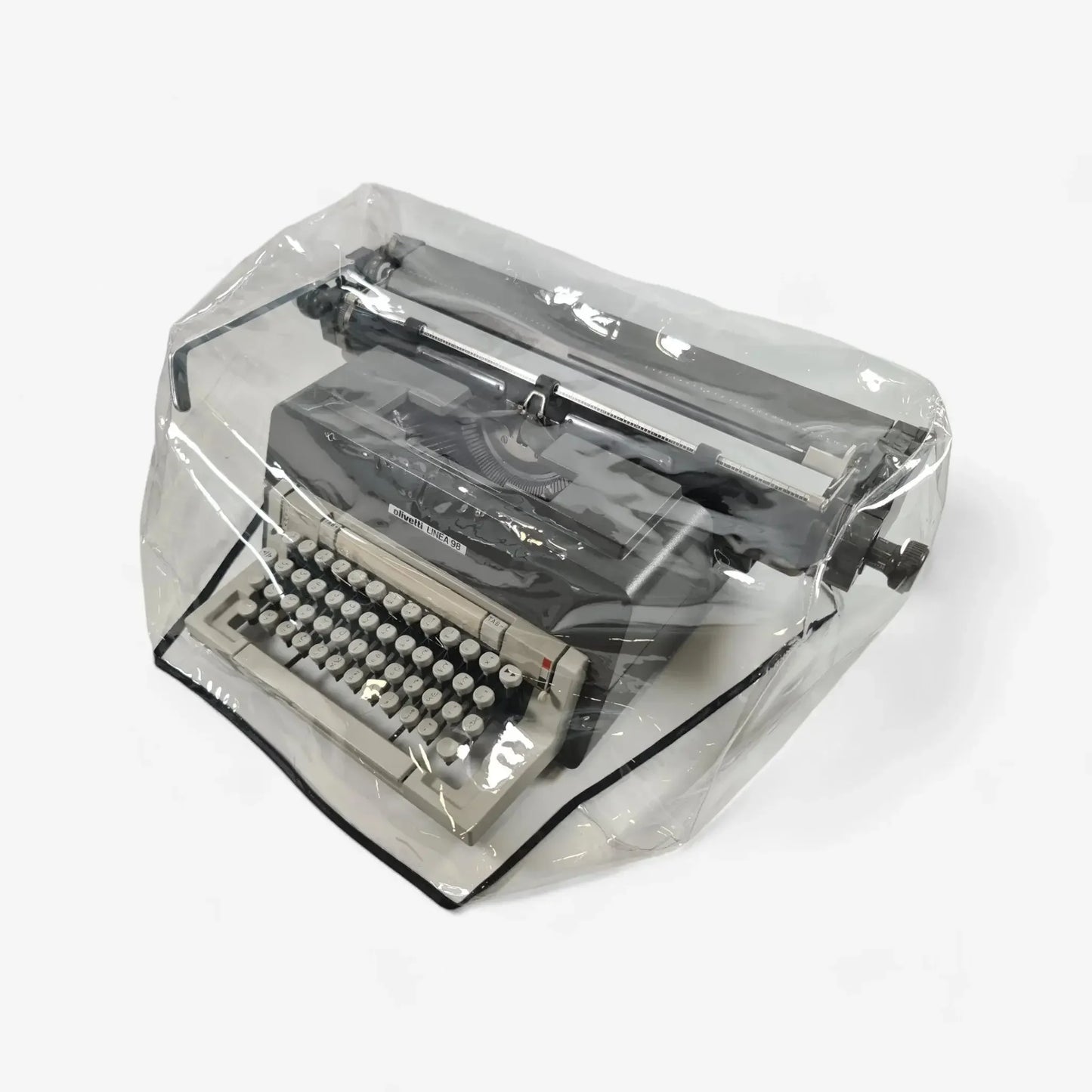 XL Transparent Typewriter Dust Cover for Olivetti Linea 98 Typewriter - ElGranero Typewriter.Company