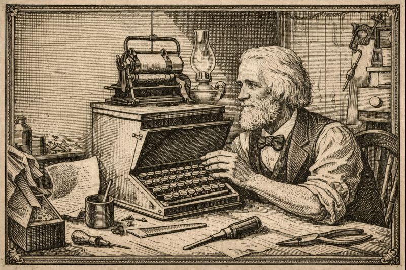 Who Invented the First Typewriter and the Birth of QWERTY