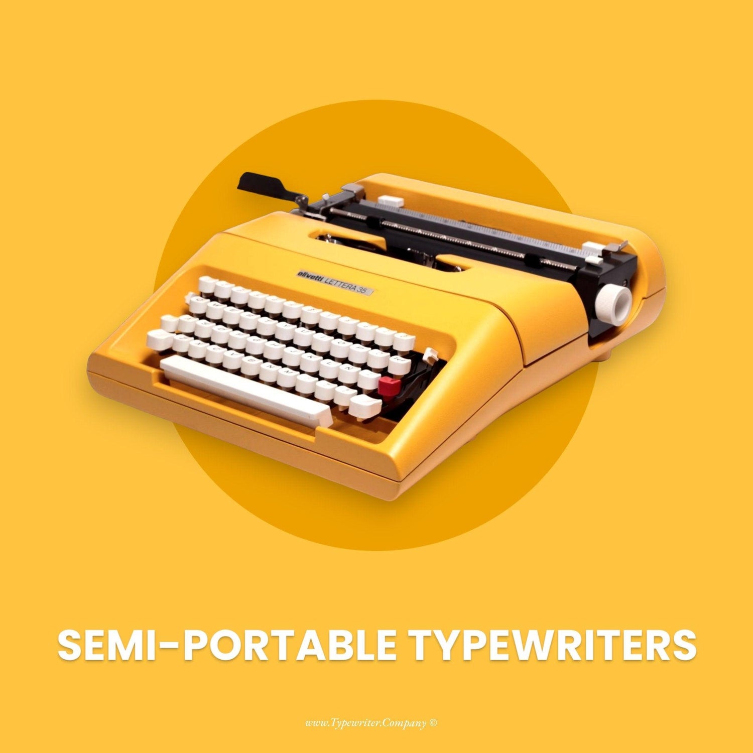 SEMI-PORTABLE TYPEWRITERS - ElGranero Typewriter.Company