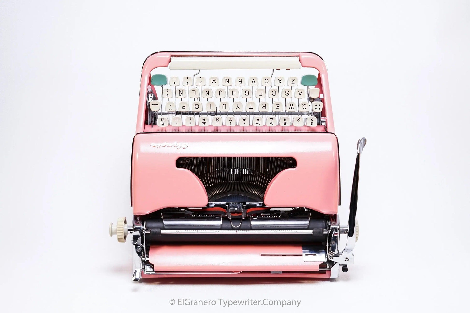 SOLD! Olympia SM, Vintage Manual Typewriter, Refurbished - ElGranero Typewriter.Company