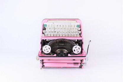 SOLD! Olympia SM 2/3 Pink, Vintage Manual Typewriter, Refurbished - ElGranero Typewriter.Company