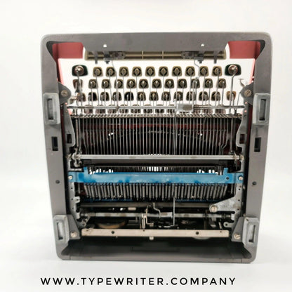 SOLD! Olympia SM Flamingo Pink, Vintage Manual Typewriter, Restored - ElGranero Typewriter.Company