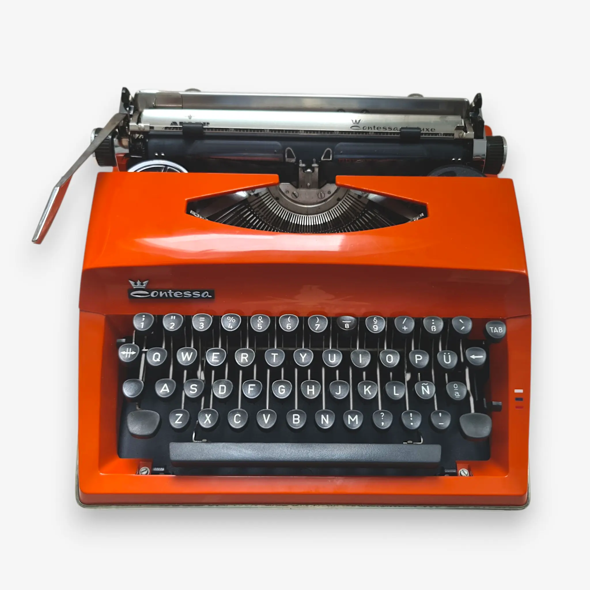 【ADLER】アドラー・タイプライターcontessa de luxe Adler Contessa Deluxe Typewriter with Math Greek symbols