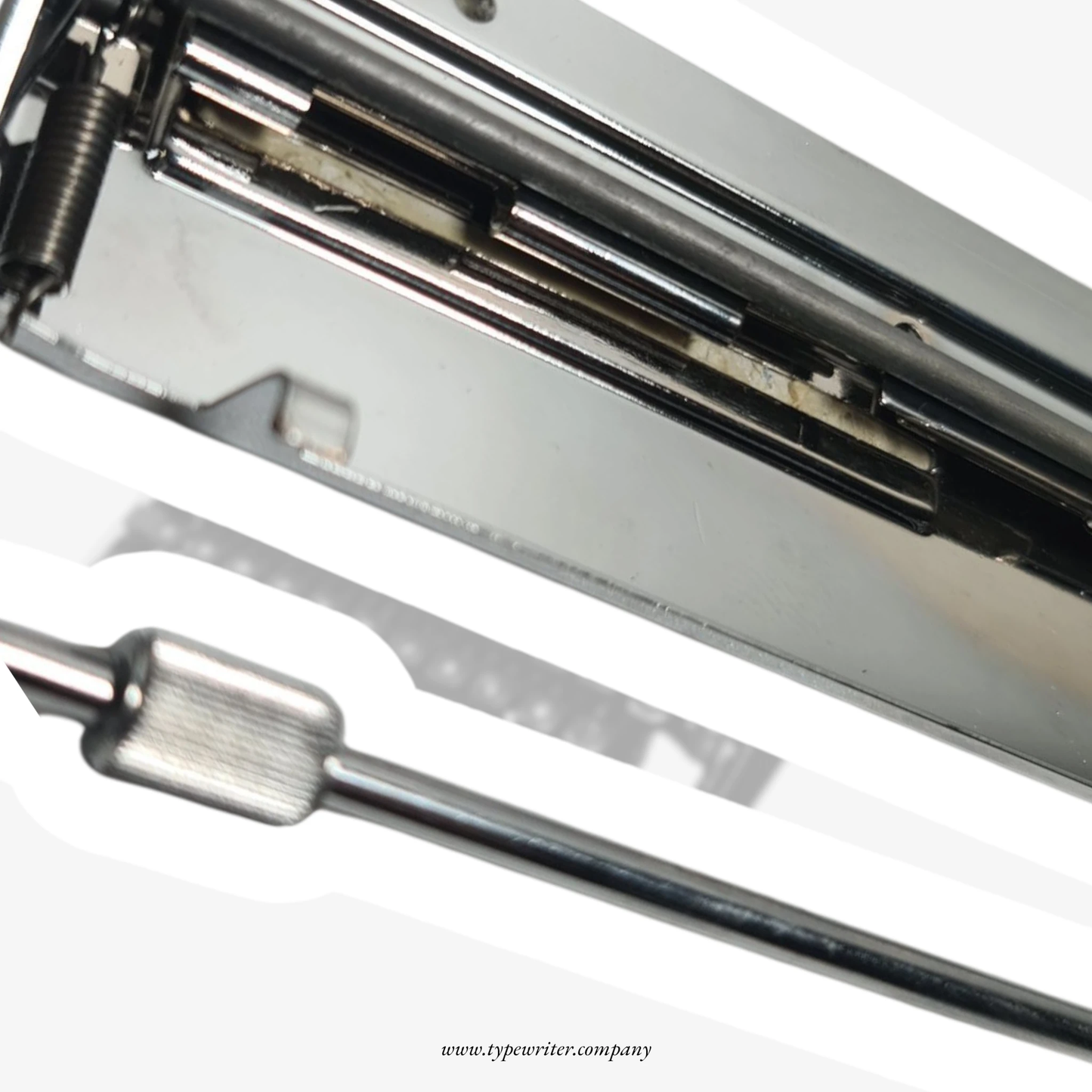 Chrome Olivetti Paper Lettera 22 (Pluma 22) Typewriter Spare Part  ElGranero Typewriter.Company