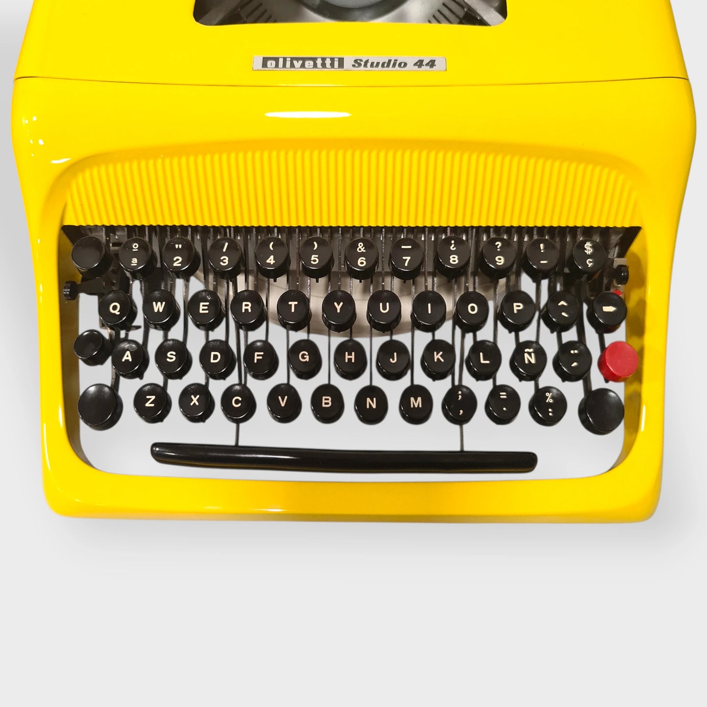 (Copia) Olivetti Studio 44 Glossy Yellow, Vintage Manual Typewriter, Restored  ElGranero Typewriter.Company