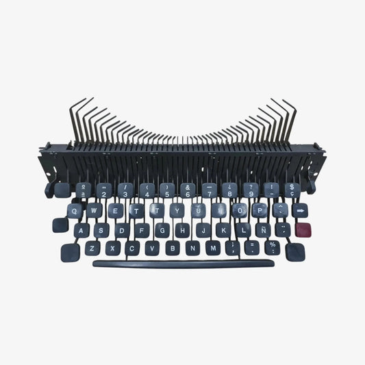 Original Olivetti Lettera 32, 25, 35, 31 Typewriter Basket, QWERTY Ñ - ElGranero Typewriter.Company