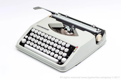 Cursive Font! Hermes Baby, Vintage Manual Typewriter, Restored - ElGranero Typewriter.Company