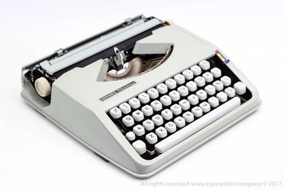 Cursive Font! Hermes Baby, Vintage Manual Typewriter, Restored - ElGranero Typewriter.Company