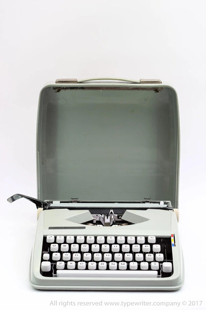 Cursive Font! Hermes Baby, Vintage Manual Typewriter, Restored - ElGranero Typewriter.Company
