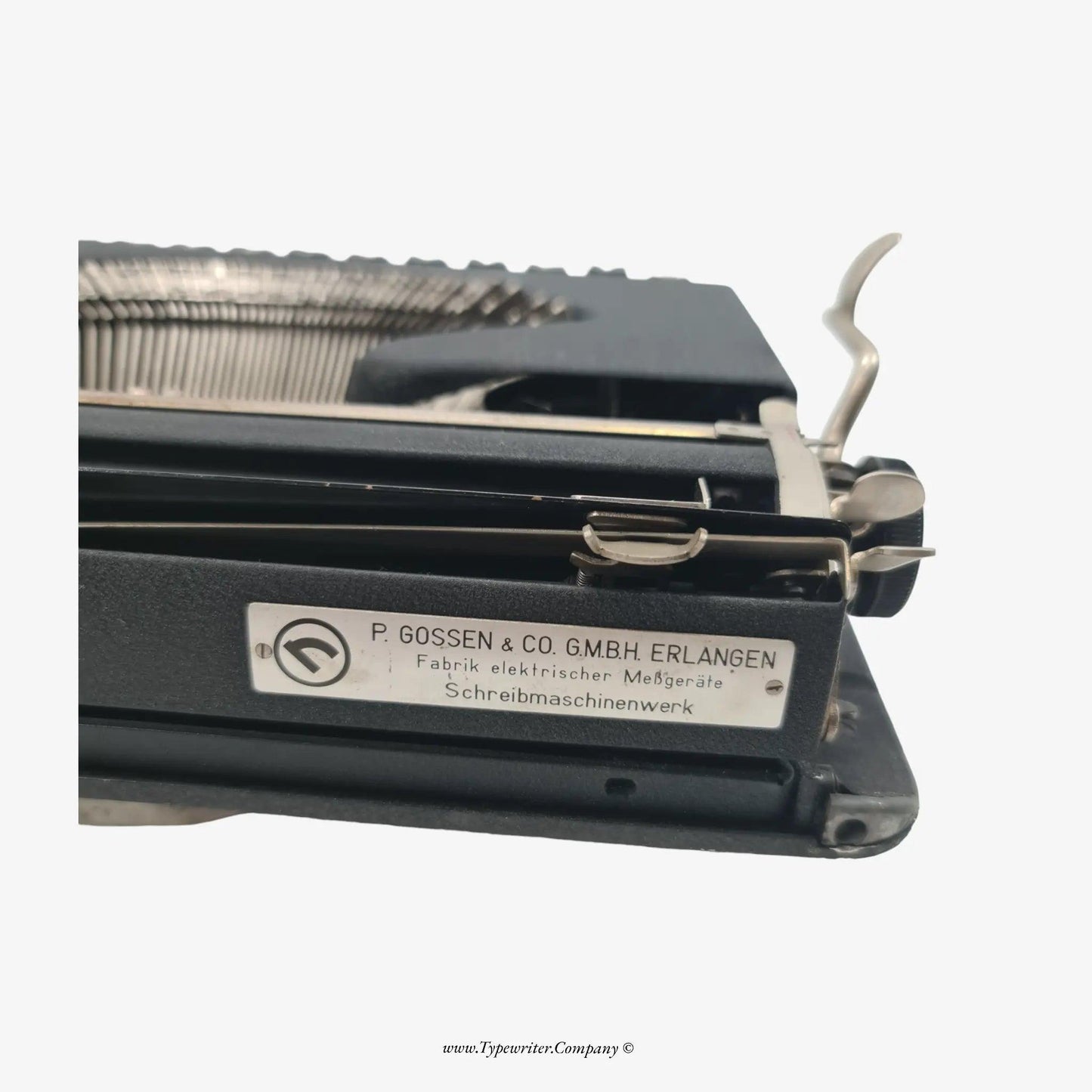 SOLD! Gossen Tippa UltraPortable Vintage Manual Typewriter, Serviced - ElGranero Typewriter.Company
