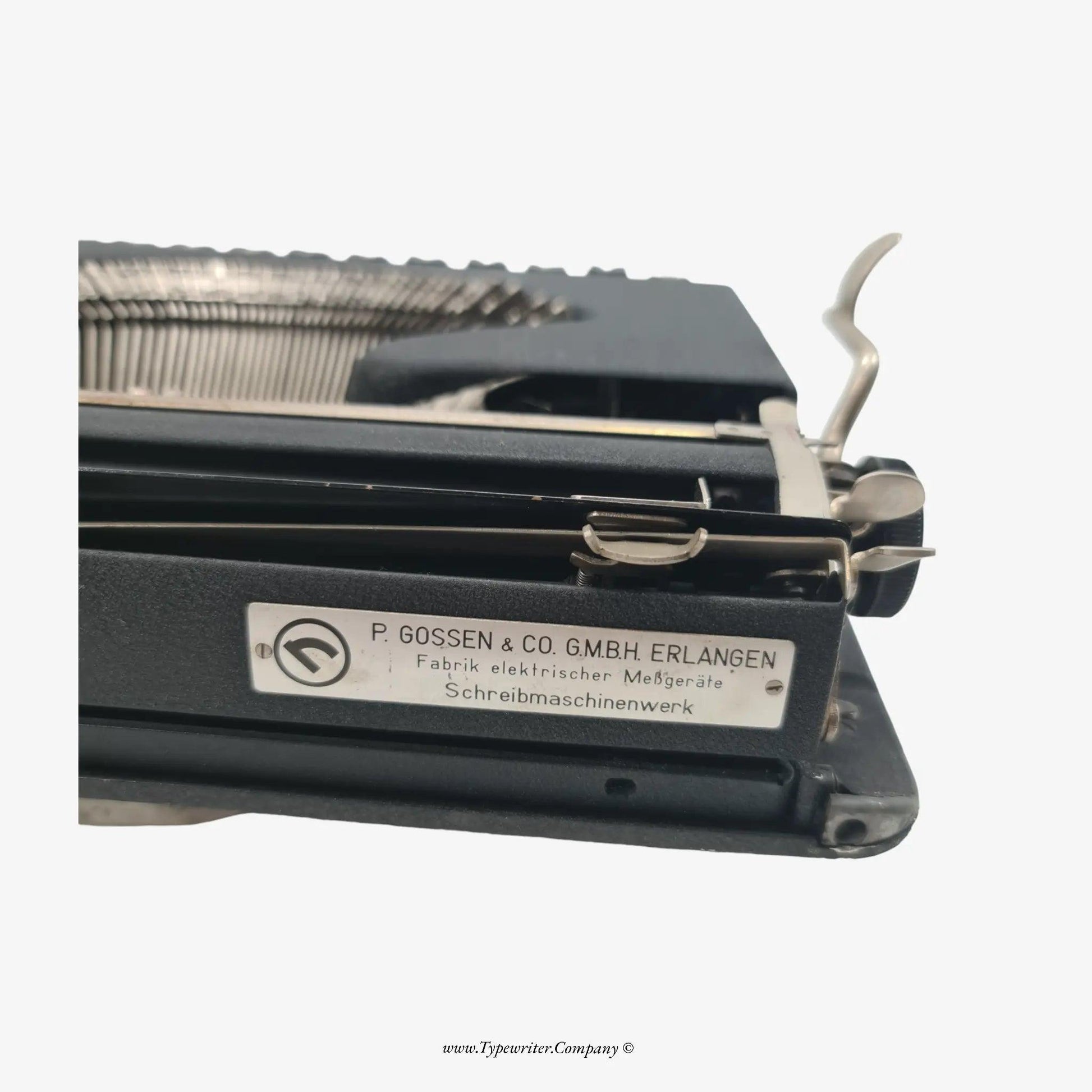 SOLD! Gossen Tippa UltraPortable Vintage Manual Typewriter, Serviced - ElGranero Typewriter.Company