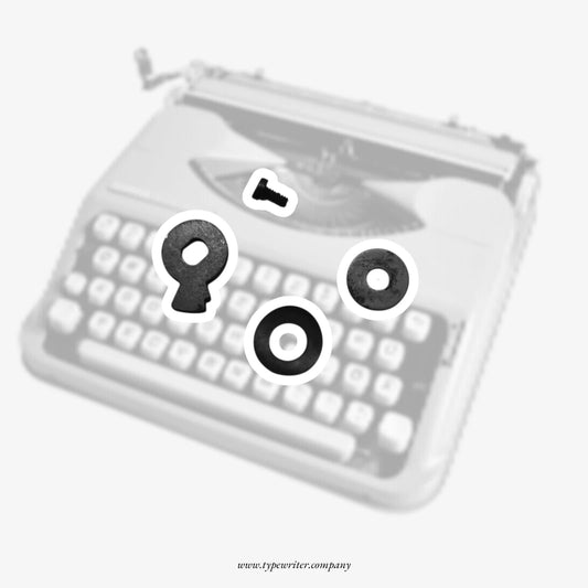 Hermes Baby Left Knob with a set of screws  ElGranero Typewriter.Company