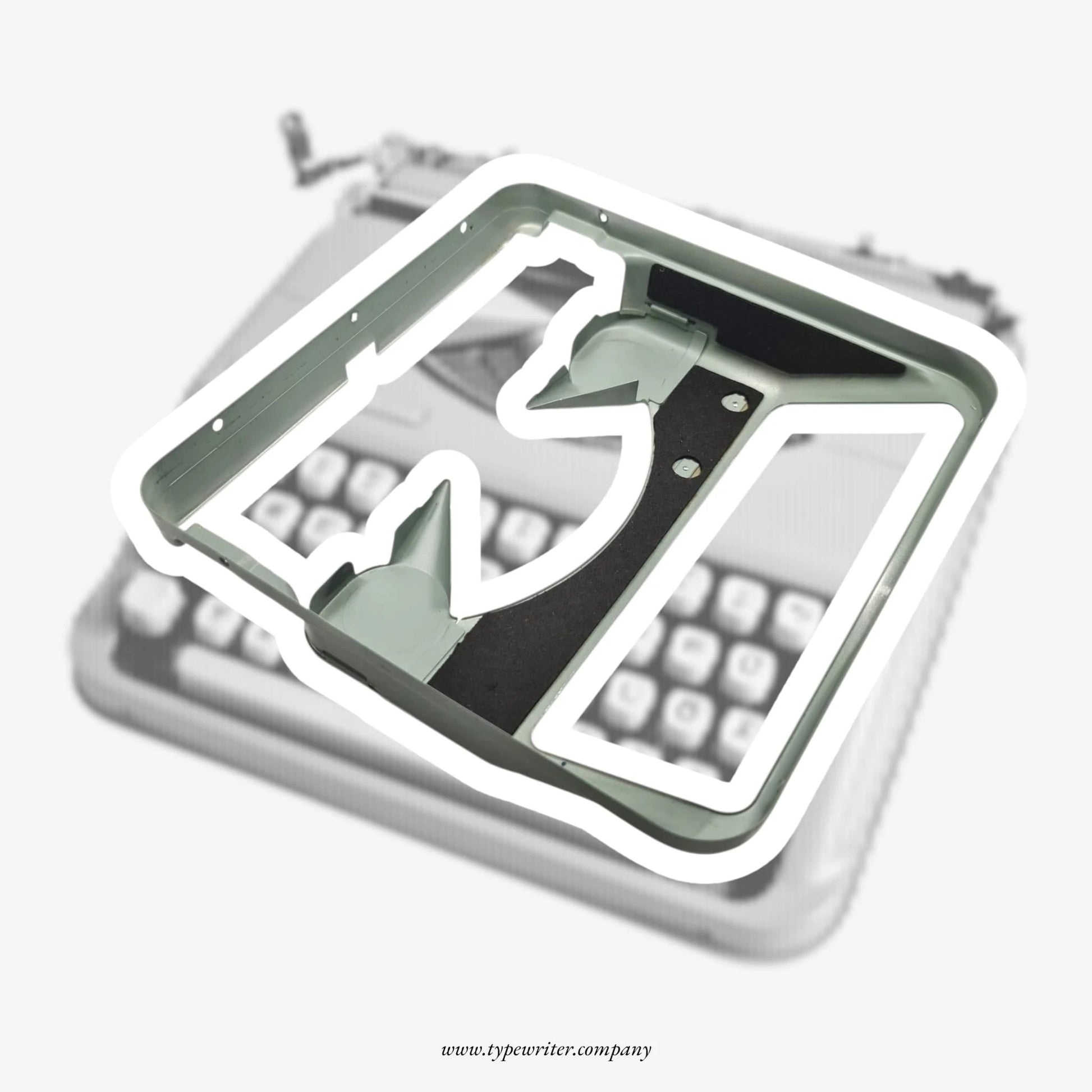 Hermes Baby Original Aluminium Chassis (Upper Part)  ElGranero Typewriter.Company