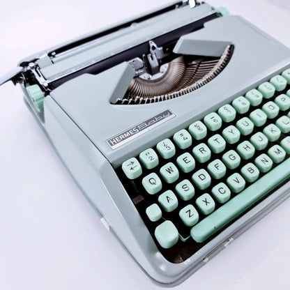 SOLD! Hermes Baby, Vintage Manual Typewriter, Restored - ElGranero Typewriter.Company