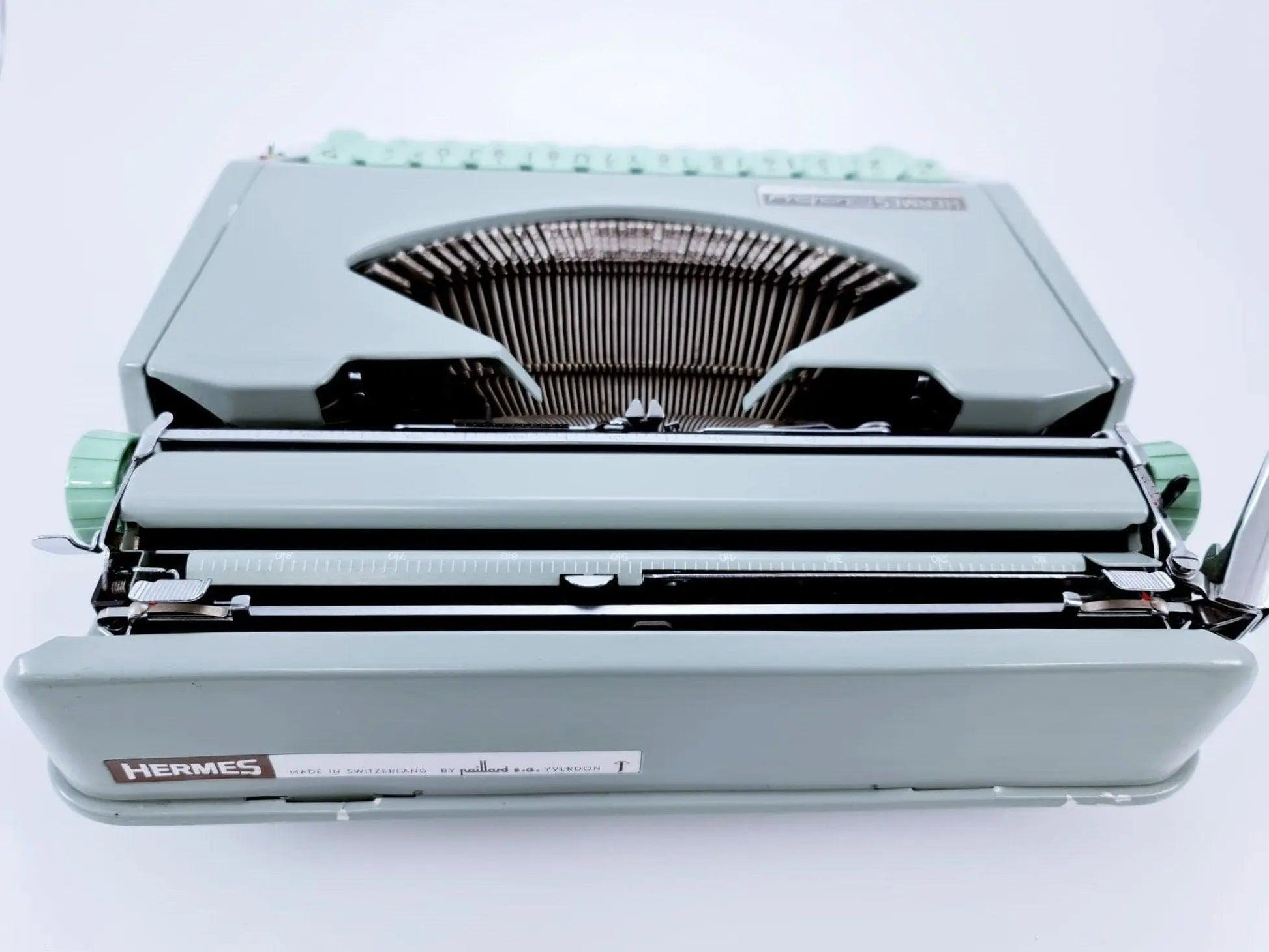 SOLD! Hermes Baby, Vintage Manual Typewriter, Restored - ElGranero Typewriter.Company