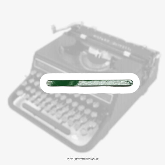 Hispano-Olivetti Studio 46, 42 Original Green Space Bar /  Typewriter Spare Part  ElGranero Typewriter.Company