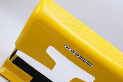 Olivetti Studio 44 Glossy Yellow, Vintage Manual Typewriter, Restored - ElGranero Typewriter.Company