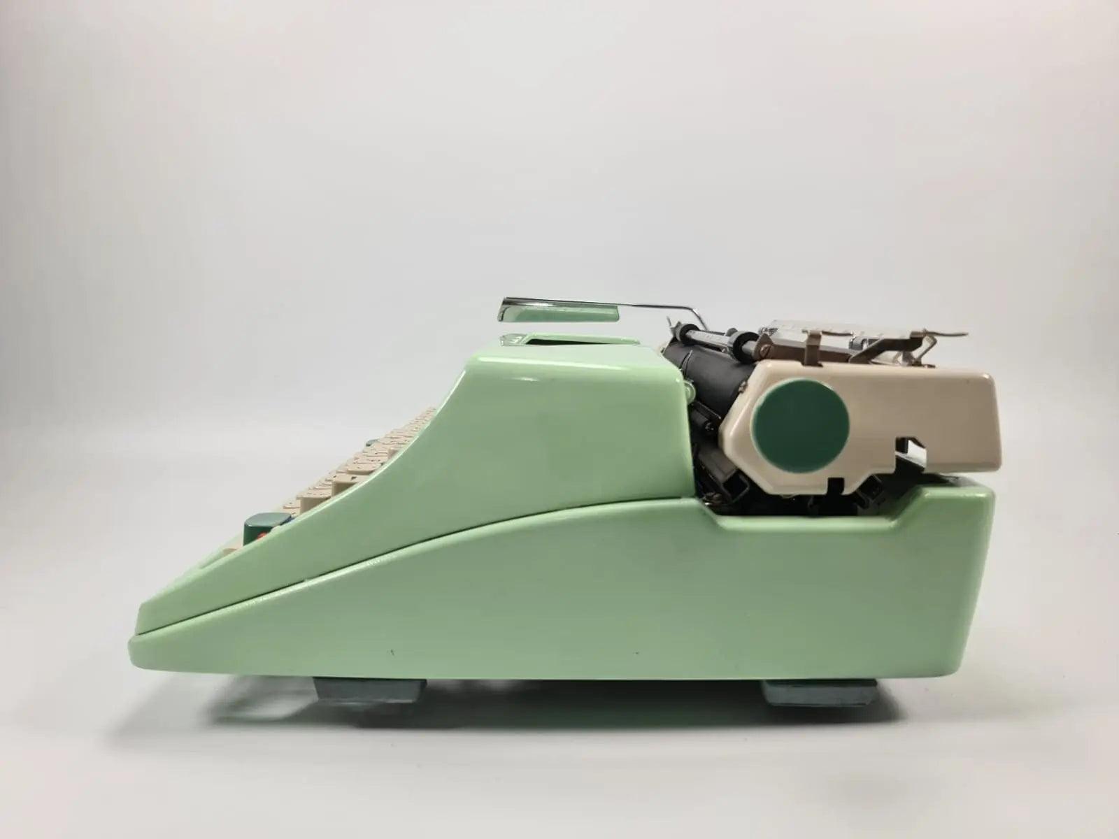 SOLD! Olympia SM Pistachio, Vintage Manual Typewriter, Restored - ElGranero Typewriter.Company