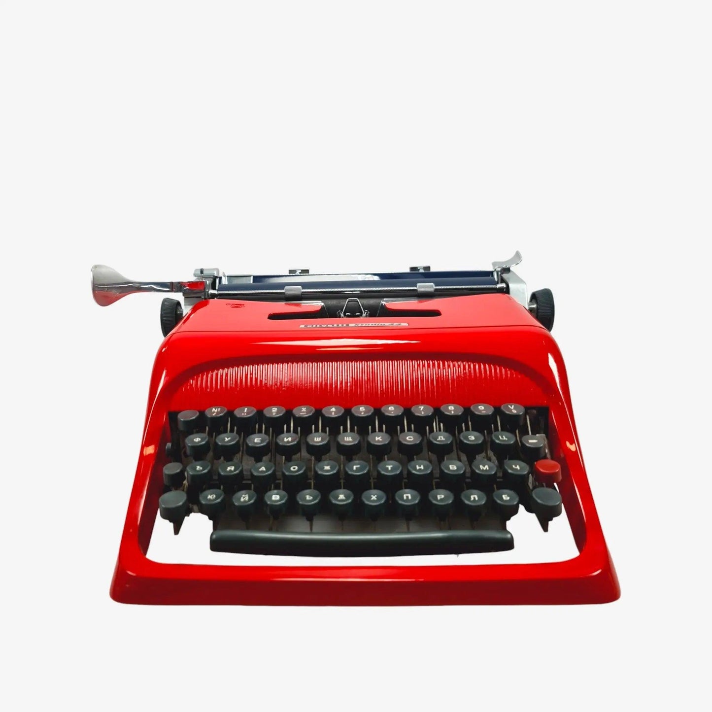 SOLD! Russian Typewriter Olivetti Studio 44 Typewriter, Restored - ElGranero Typewriter.Company
