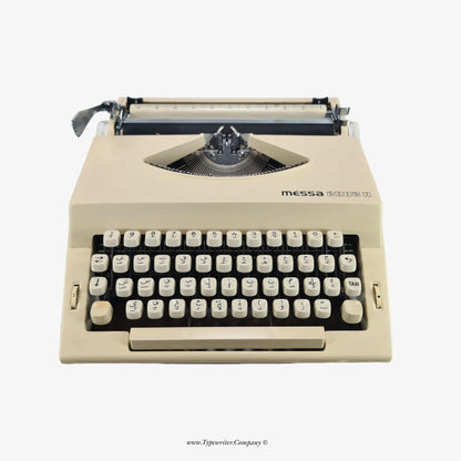 SOLD! Arabic Keyboard Vintage Typewriter, Messa 2002A, Manual Serviced - ElGranero Typewriter.Company