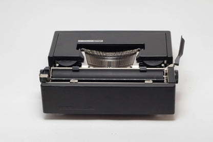 Olivetti Dora, Black Portable Manual Vintage Typewriter, Restored - ElGranero Typewriter.Company